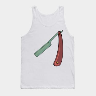 Straight-Edge Razor Tank Top